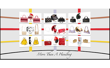 It was only until the beginning of the 20th century that handbags became women's accessories. 